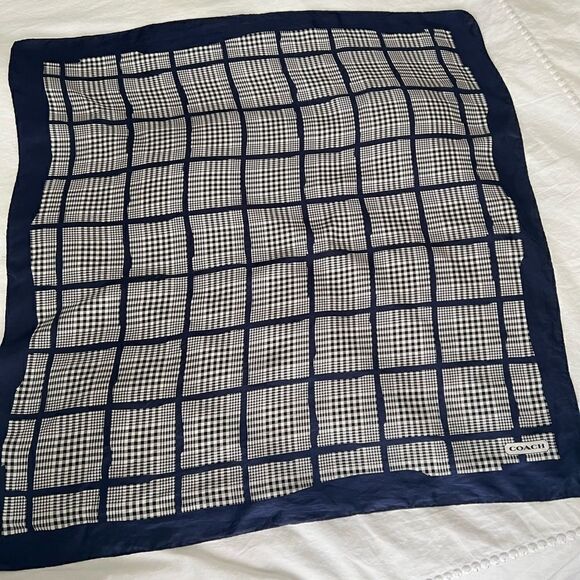Coach scarf plaid print - Picture 2 of 5
